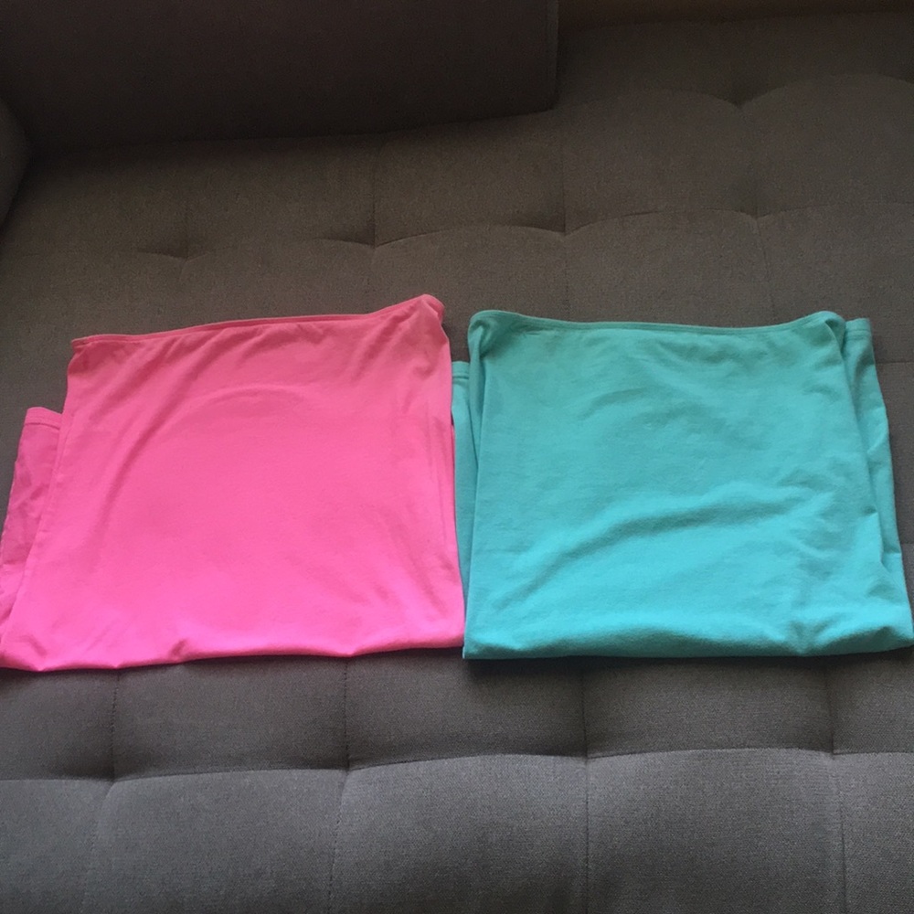 American Apparel tube tops